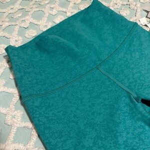 LULULEMON Wunder Train HR Contour Fit 28” Green Sz 4 - NWT